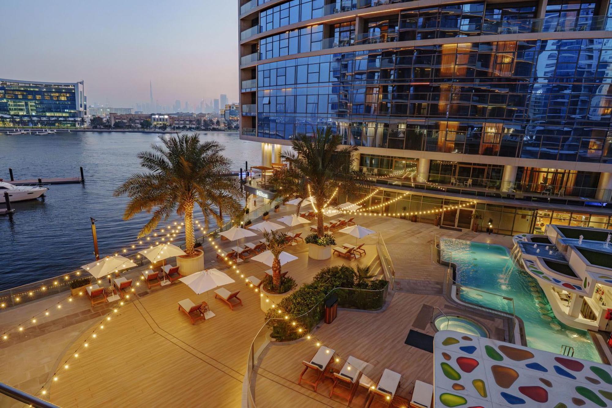 Hilton Dubai Creek Hotel & Residences Luaran gambar
